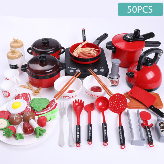 Ensemble de jouets de cuisine et de cuisine de simulation pour enfants