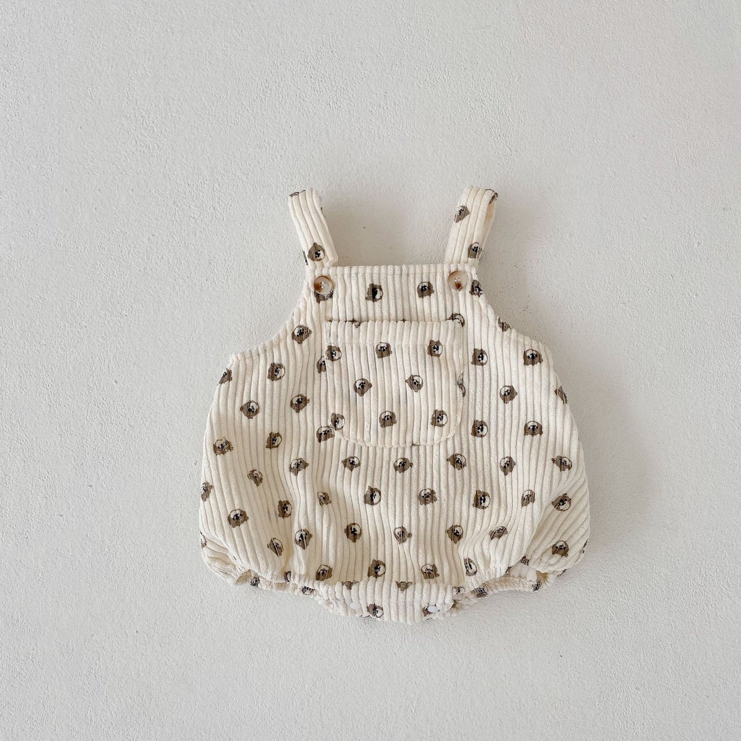 Body portabebés con diseño de osito