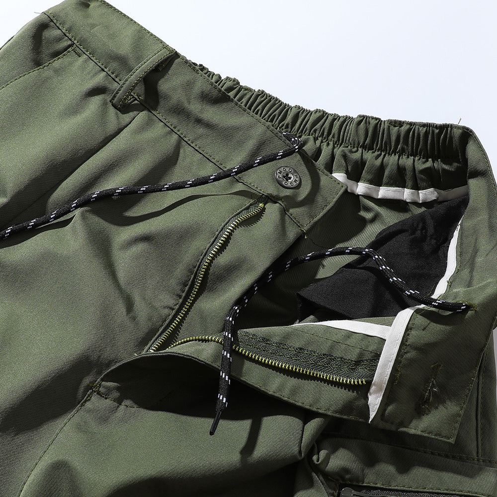 Men's Outdoor Loose Casual Straight-leg Wide-leg Pants