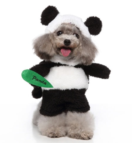 Suministros para mascotas, traje de pie, ropa divertida para perros, traje vertical, vestido de Navidad y Halloween, traje para mascotas