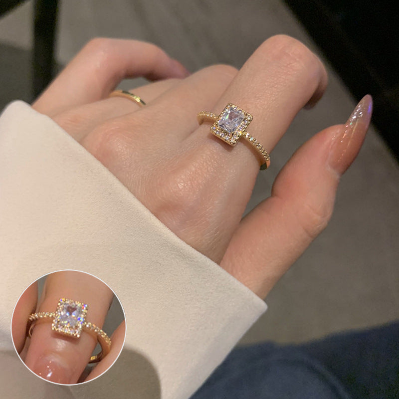 Rétro avec anneau d'ouverture