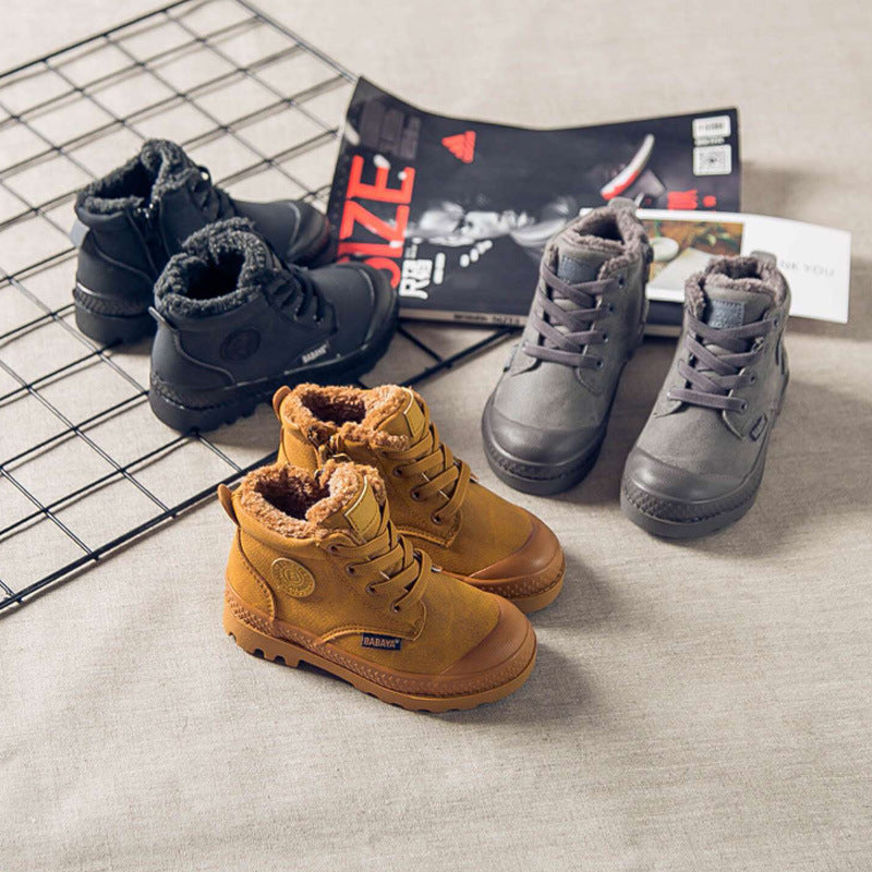 Chaussures Martin en coton pour enfants hiver