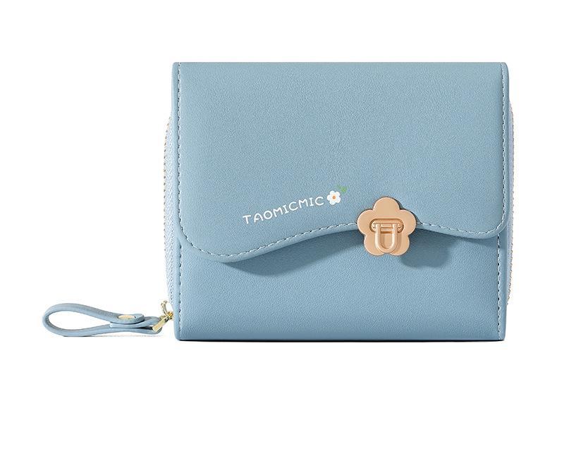 Conception de mode de portefeuille de dames européennes et américaines courtes de fleur