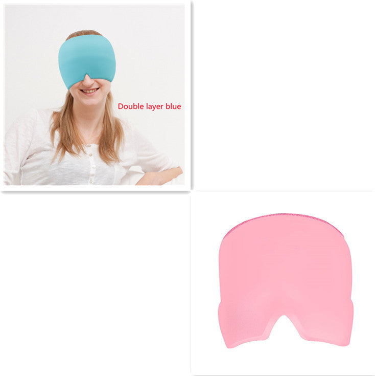 Mascarilla para ojos en gel para aliviar el dolor de cabeza