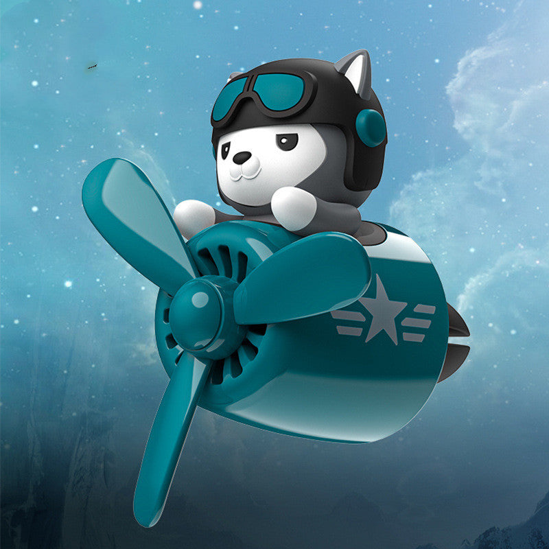 Husky – Clip de ventilation d'aromathérapie pour voiture, ornements de décoration