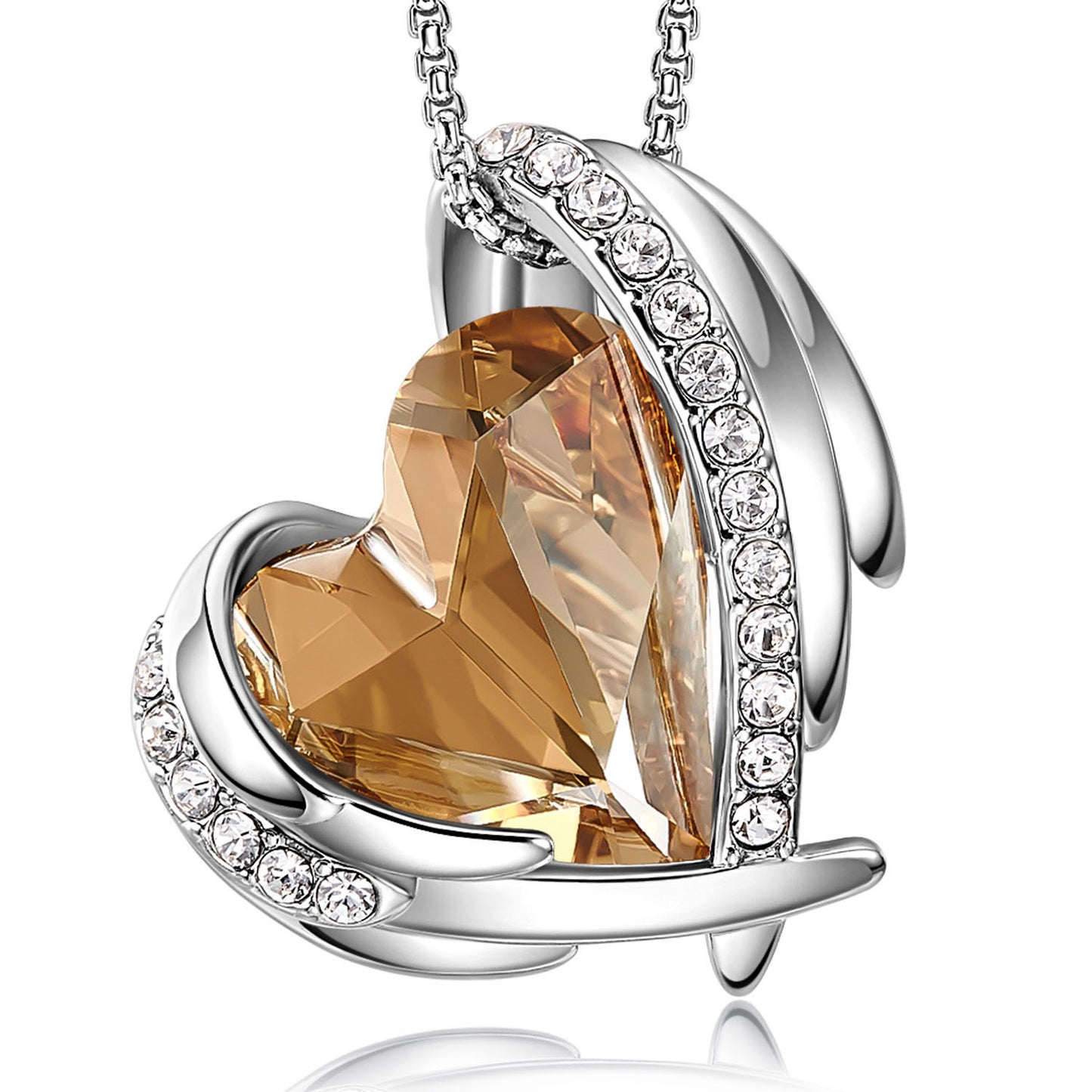 Collier ange pour femme, Niche créative, pendentif en cristal, collier Simple assorti avec tout
