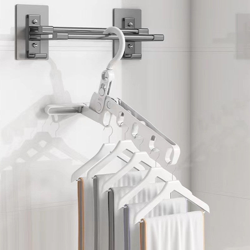 Cintre pliant Portable pour voyage et hôtel, support de séchage nécessaire pour les affaires