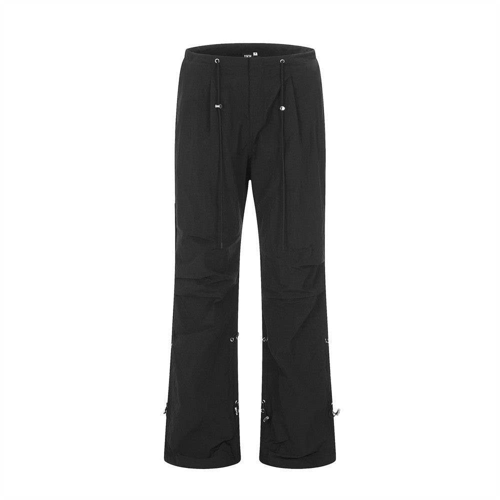 Men's Loose Sports Drawstring Ankle-tied Casual Pants