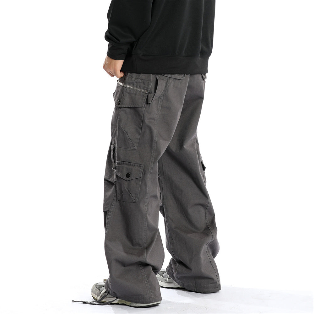 Fashion Work Clothes Casual Straight Trousers Male