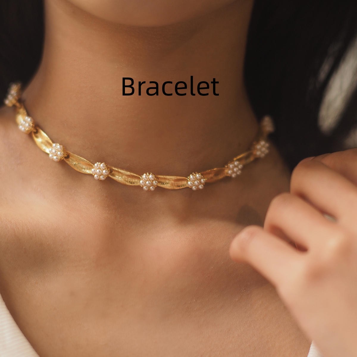 Collier Anniversaire Ruban Moyen Ancien