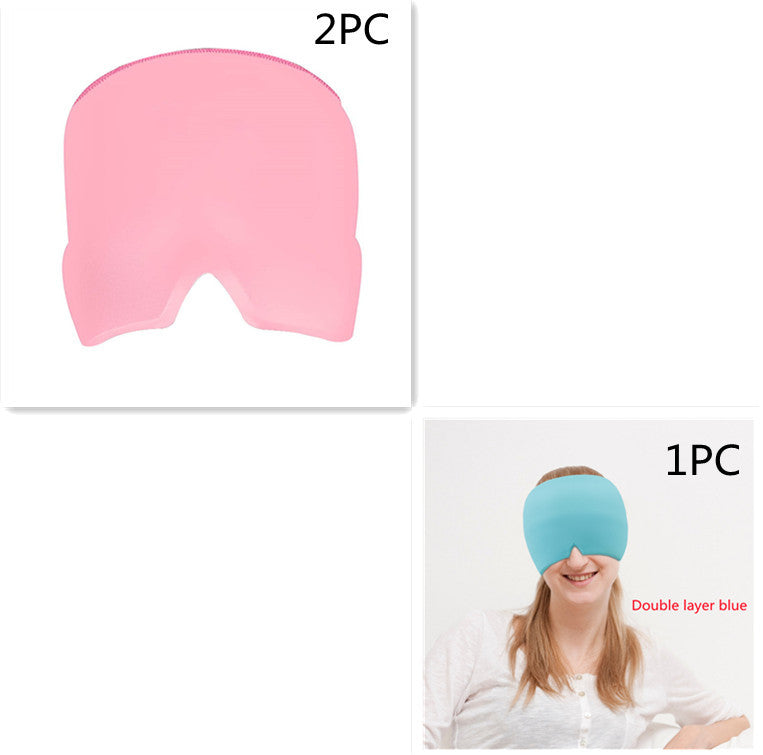 Mascarilla para ojos en gel para aliviar el dolor de cabeza