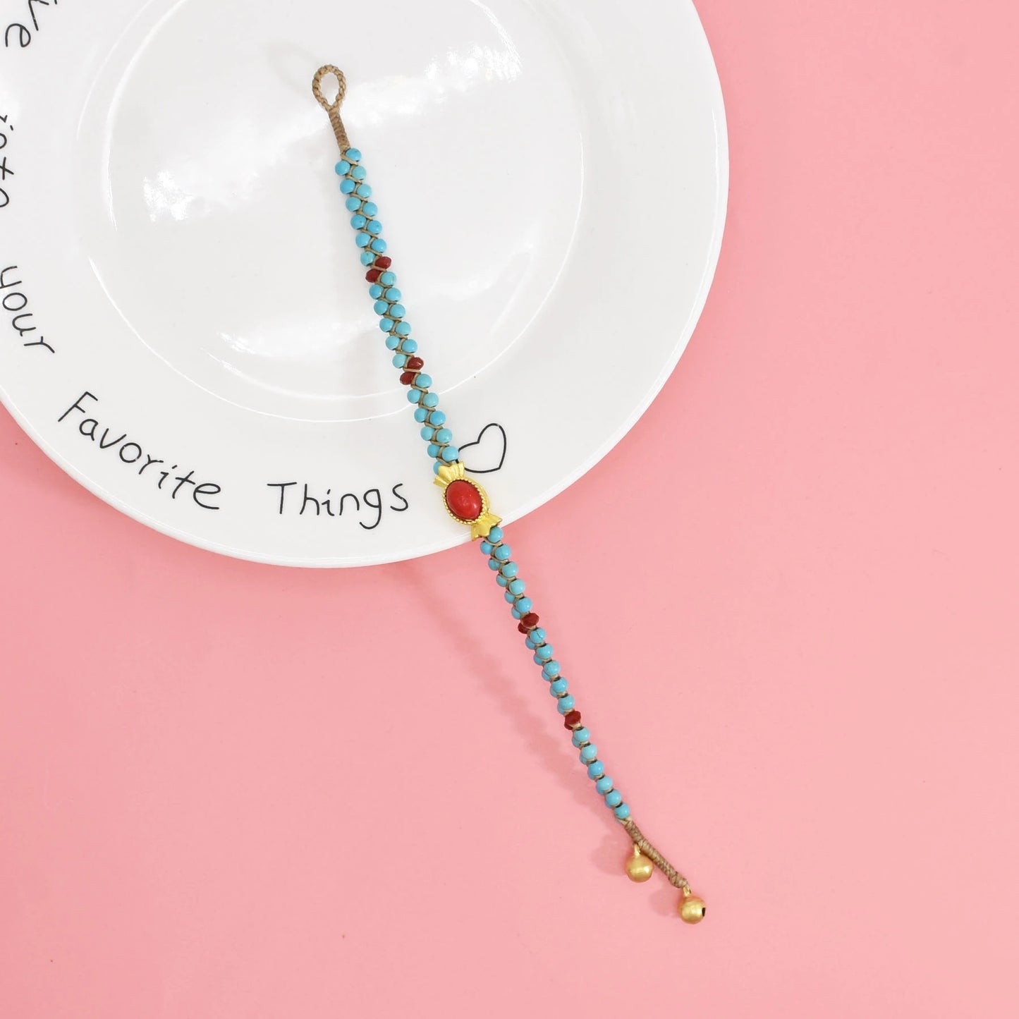 Bohemian Ethnic Style Hand-woven Bell Bracelet