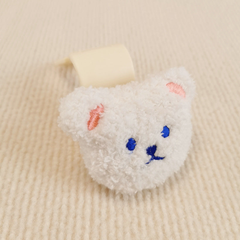 Ins Cute Bear Head Car Seat Hook