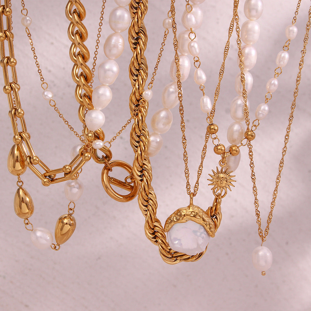 Popular Simplicity Pearl Jewelry Earrings