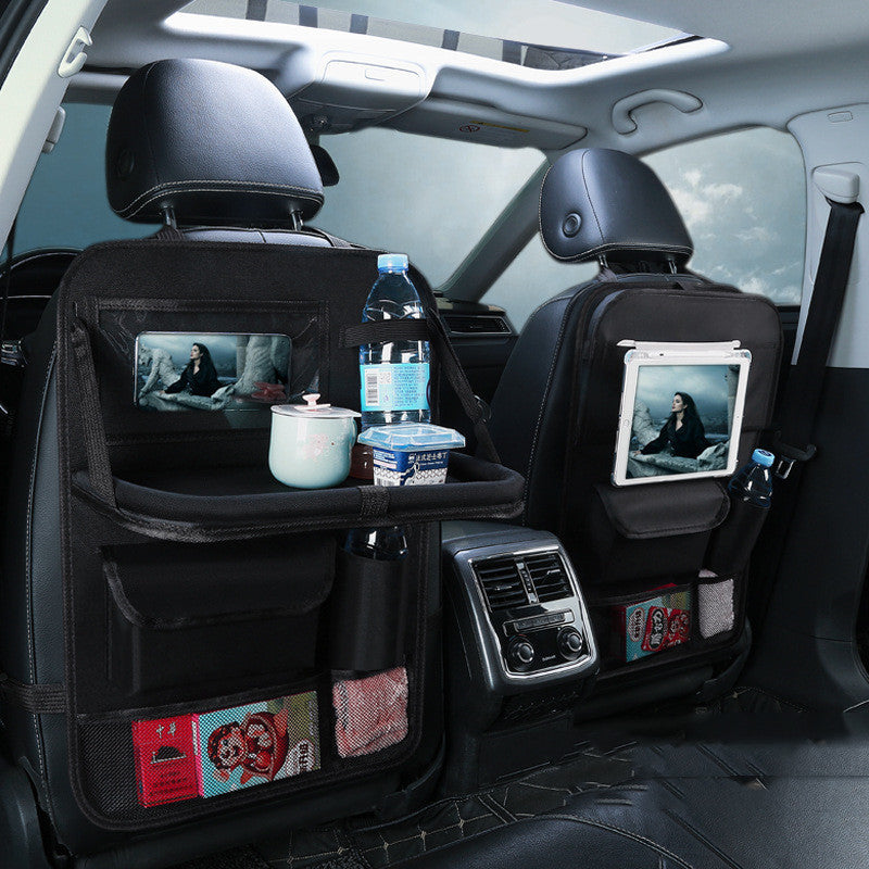 Sac de rangement pour dossier de siège de voiture multifonction