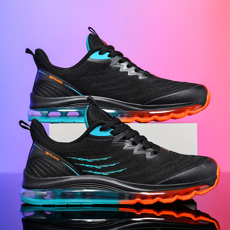 Zapatilla de deporte con cojín de aire transpirable informal de moda para hombre