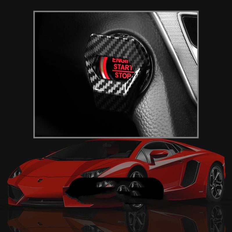 Protección de arranque con una sola tecla para interiores de automóviles y cubierta decorativa antirrayas