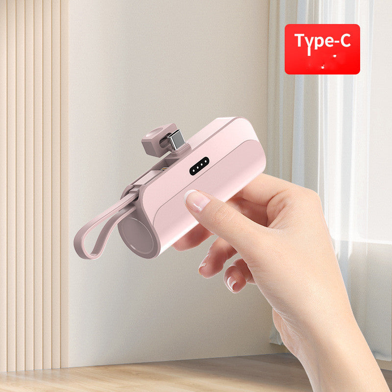 Banque de puissance de capsule sans fil de poche petite et portable