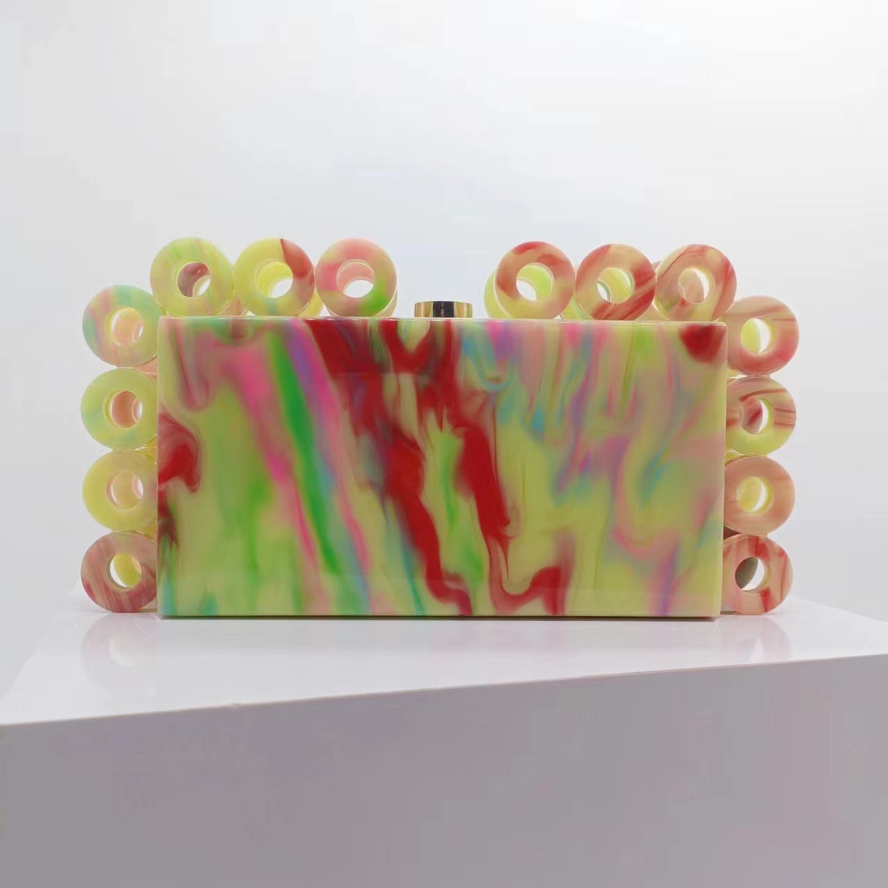 Pochette circulaire pour femmes, nouvelle mode