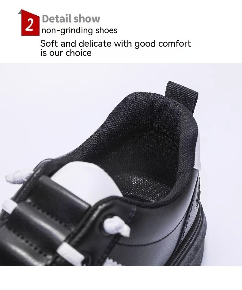 Zapatos blancos para hombre Zapatos casuales bajos que combinan con todo de nueva moda