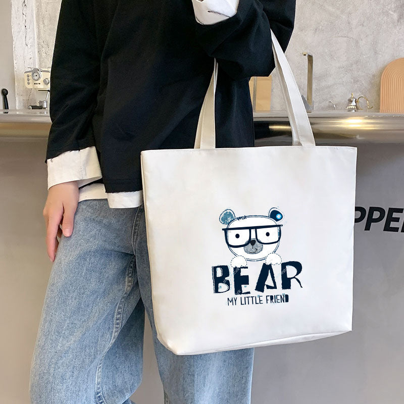 Sac en toile de grande capacité pour femmes