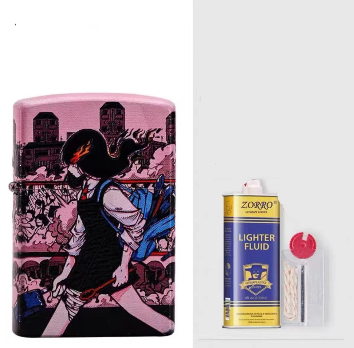 Encendedor de queroseno Muela abrasiva a prueba de viento Elemento secundario Alto nivel de apariencia