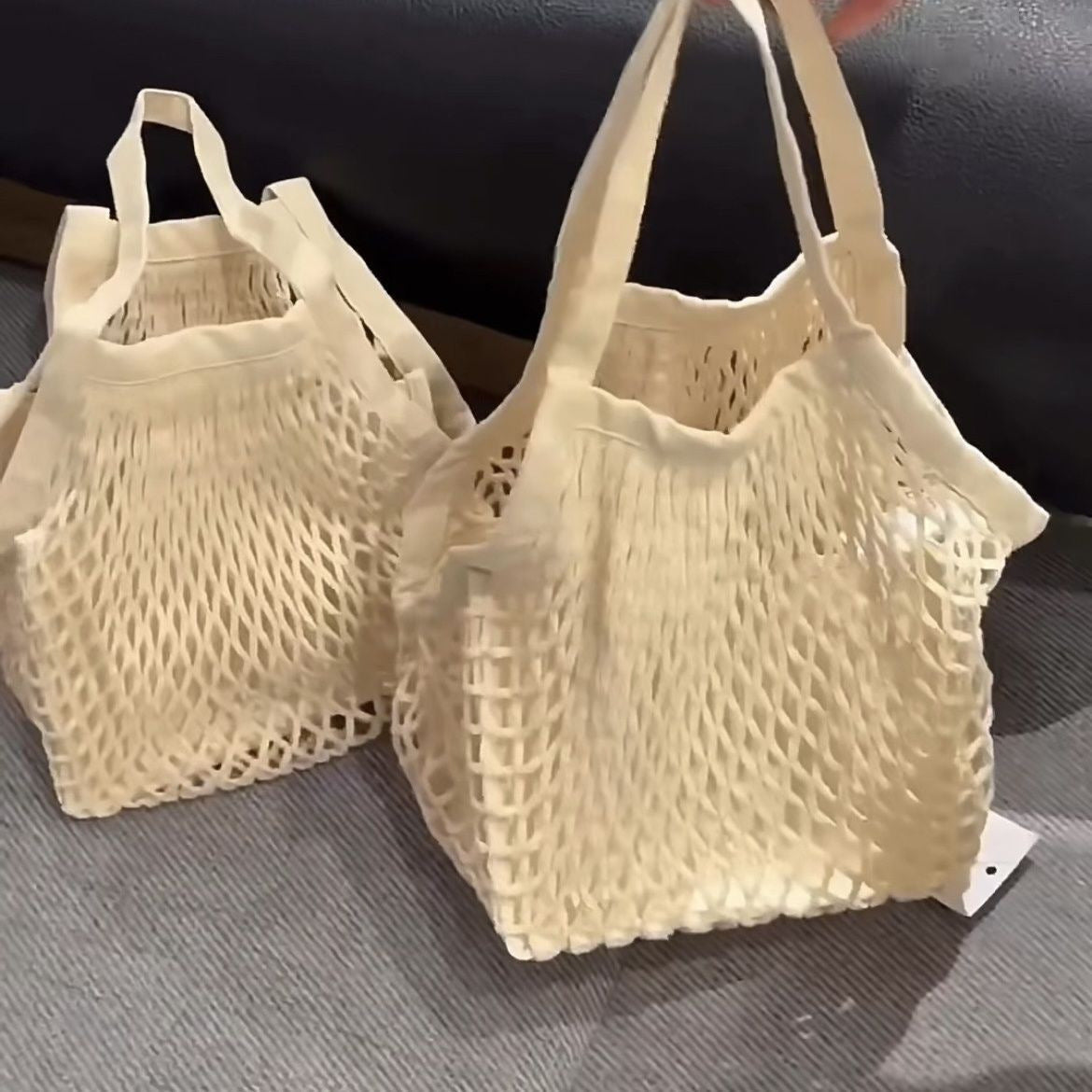 Sac à main évidé tissé d'été pour femme