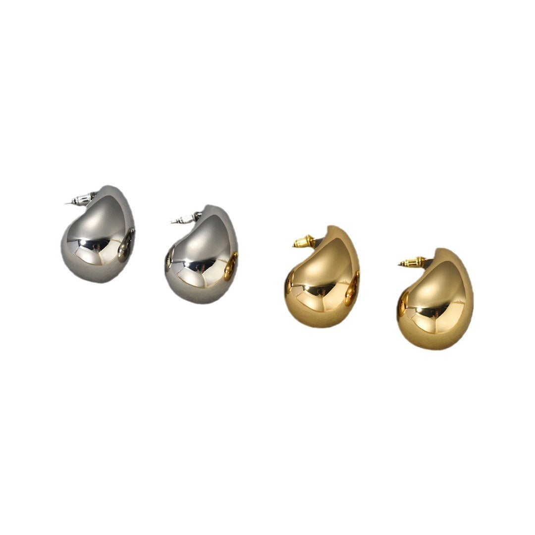 Women's Niche High Sense Graceful And Fashionable Water Drop Ear Studs