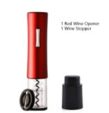 Ouvre-bouteille électrique, tire-bouchon, ensemble de coupe-feuille, ouvre-bouteille automatique haut de gamme pour le vin, Gadgets de cuisine, ouvre-boîte