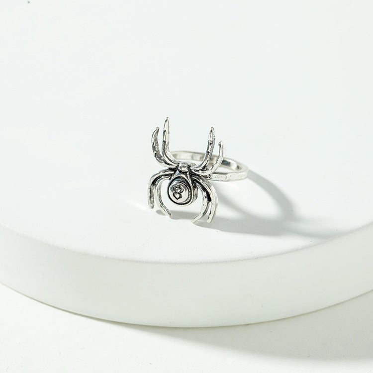 Ornament Vintage Geometric Spider Ring