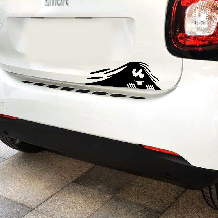 Peeking Auto Dune Scratch Hidden Car Stickers Peeping Peep Stickers