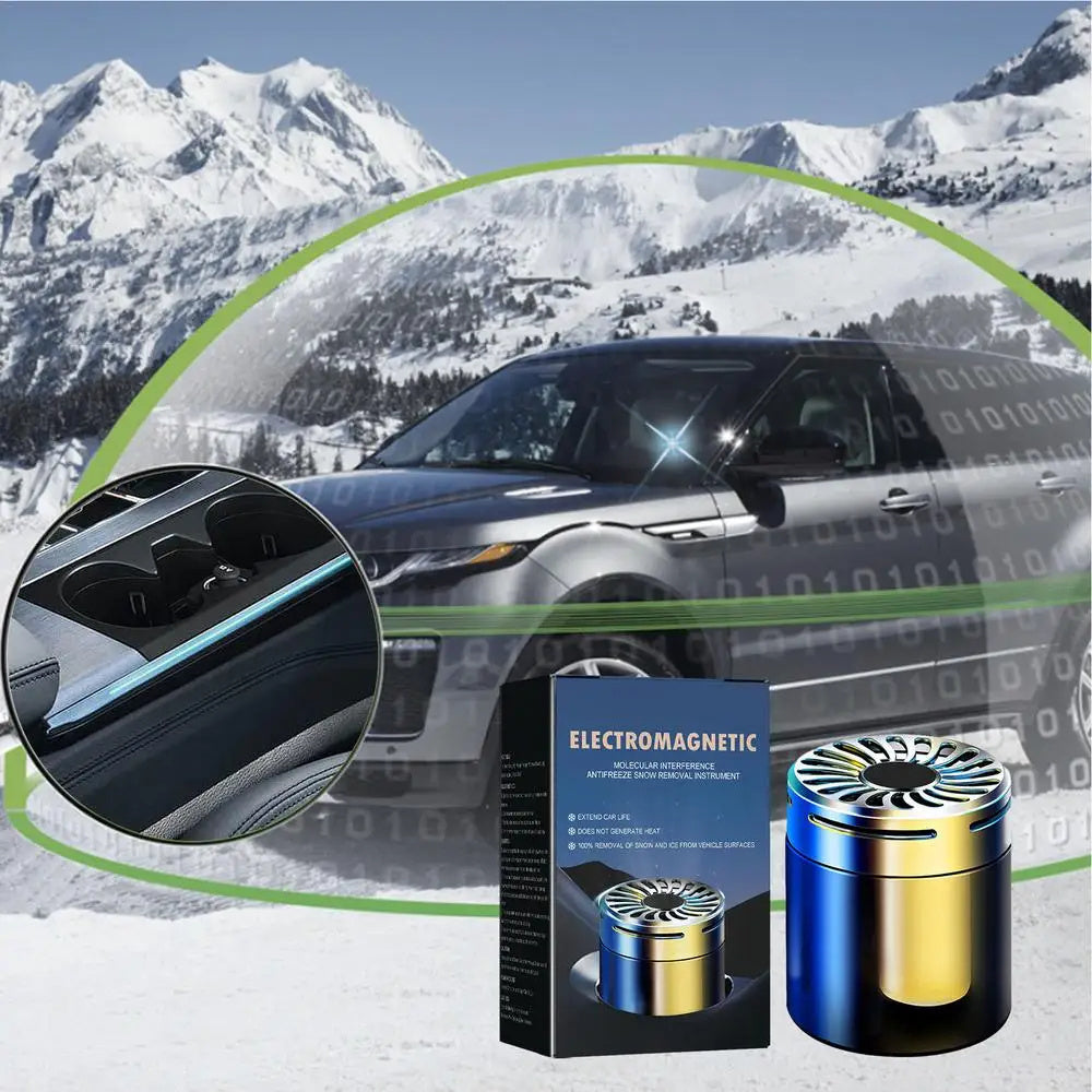 Instrument de dégivrage moléculaire à micro-ondes pour voiture, accessoires d'intérieur de voiture, aromathérapie, déneigement, outils antigel