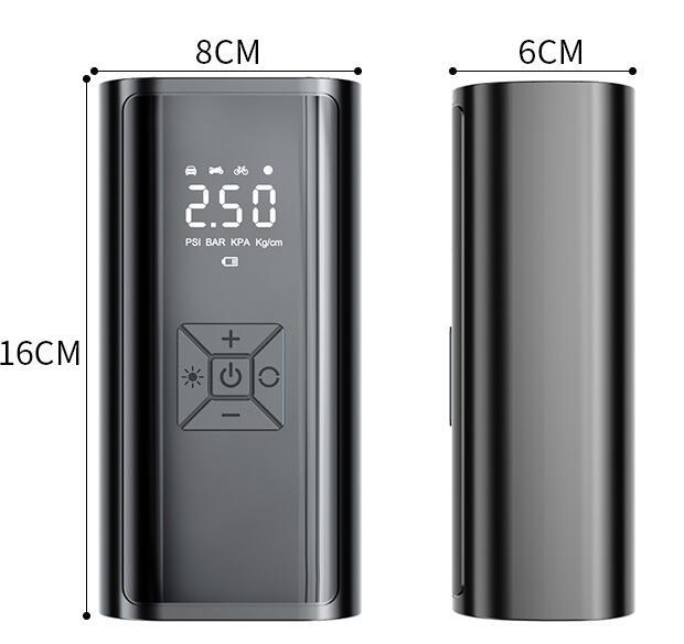 Portable Car Wireless Digital Display Intelligent Electric Tire Pump