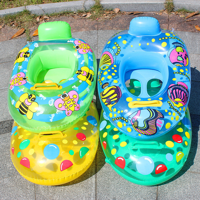 Anneau de natation gonflable pour bébé, siège d'eau, bateau, anneau de siège pour enfants, piscine gonflable