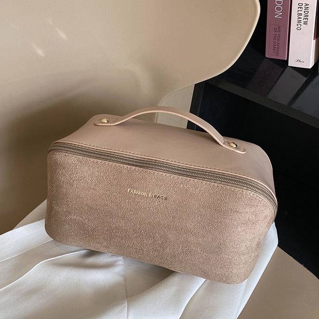 Bolso de mano de gamuza portátil de gran capacidad de Minority Design