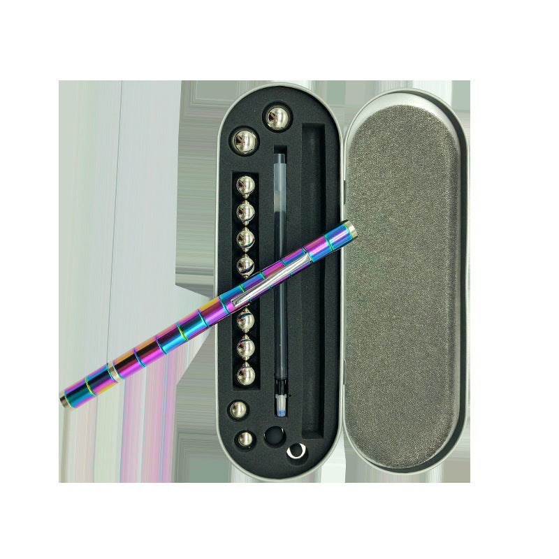 Bolígrafo Polar magnético, imán de Metal Modular, tinta de pensamiento, juguete antiestrés, enfoque antiestrés, bolígrafo táctil borrable