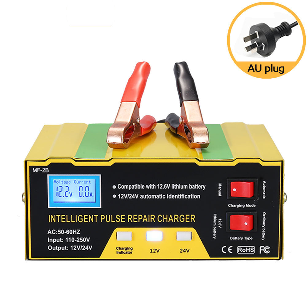 Car Battery Charger 12v24v Pure Copper Intelligent Pulse Repair