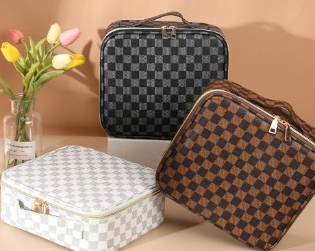 Nouvelle mallette à cosmétiques de voyage Portable, boîte de rangement de cosmétiques, boîte de manucure, boîte à cosmétiques de grande capacité, boîte à outils de beauté