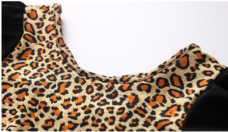 Disfraz de Halloween para niños, disfraz de gato leopardo para niñas, ropa