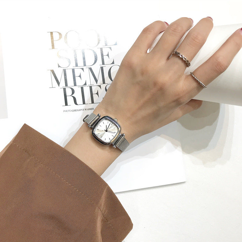 Reloj De Cadena Ins Moda Estilo Chic Tendencia Simple