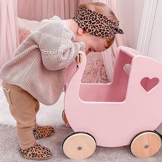 Sebra bébé marcheur Moover amour poupée poussette petit bébé en bois enfants sur la maison poussette jouet