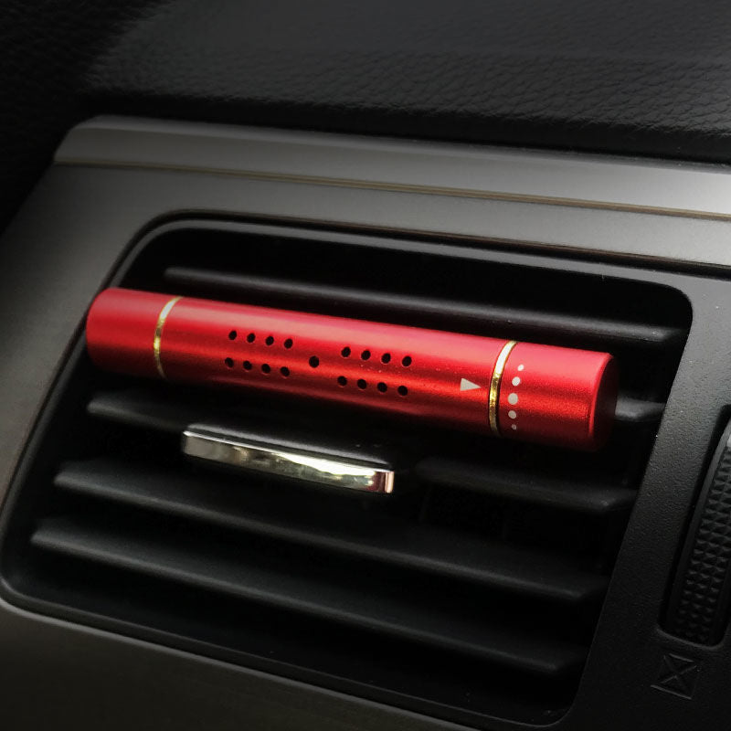Creative Metal Car With Aromatherapy Clip Solid