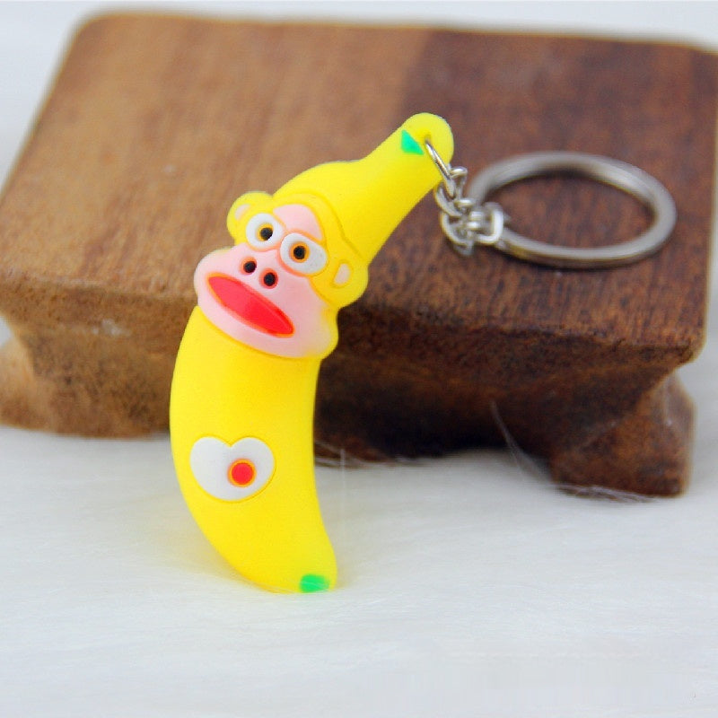 Pendentif porte-clés émulationnel pour sac de fruits