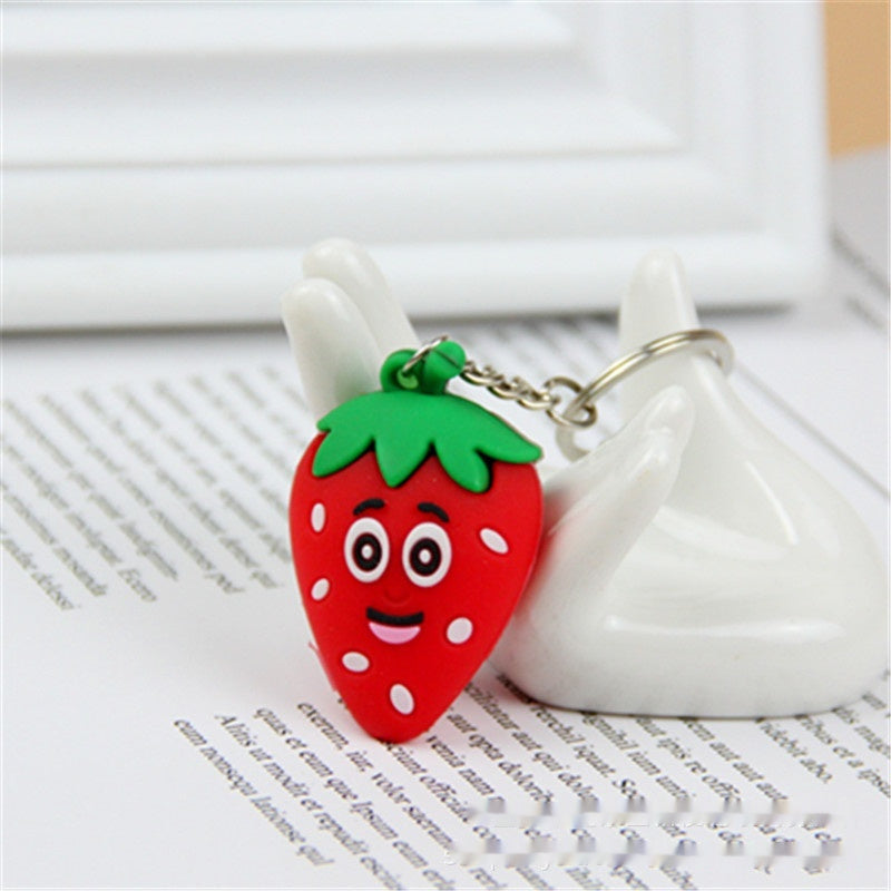 Pendentif porte-clés émulationnel pour sac de fruits
