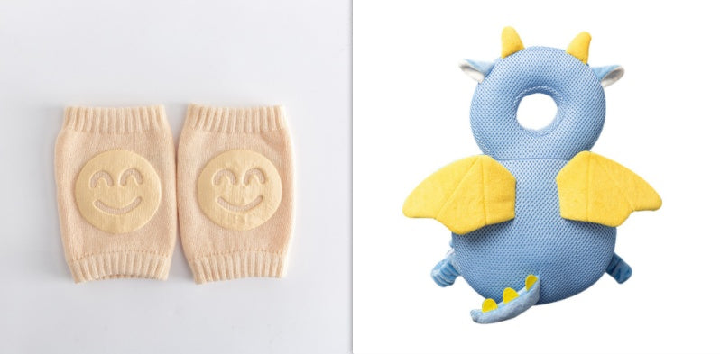 Chaussettes d'été en éponge pour bébé, genouillères rampantes pour tout-petits