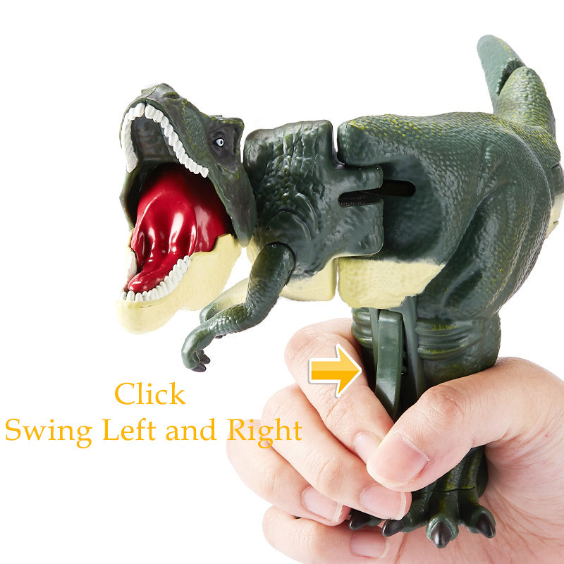 Jouet dinosaure de décompression pour enfants, balançoire télescopique à ressort créative sans batterie, jouets Fidget, cadeaux de noël pour enfants