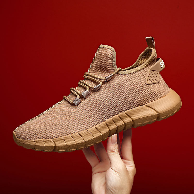 Zapatos deportivos y casuales de malla ligera para hombre