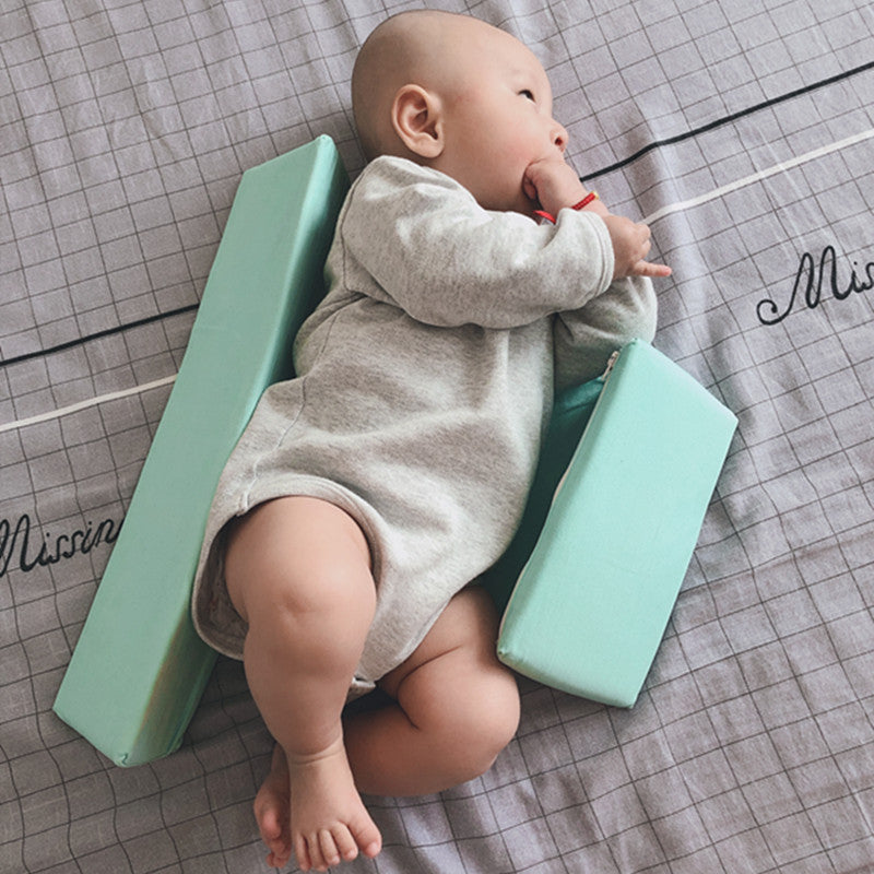Oreiller latéral pour bébé, positionnement de la position de sommeil du bébé, amovible et lavable