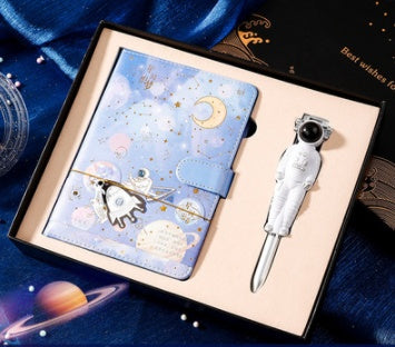 Página Para Colorear Galaxy Dream Cuaderno Lindo Astronauta De Dibujos Animados