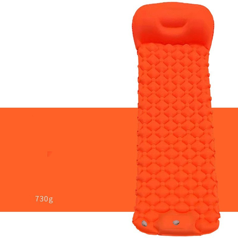 Colchoneta inflable para exteriores, suministros para acampar al aire libre, colchón inflable automático portátil, colchoneta para tienda a prueba de humedad, colchoneta para acampar
